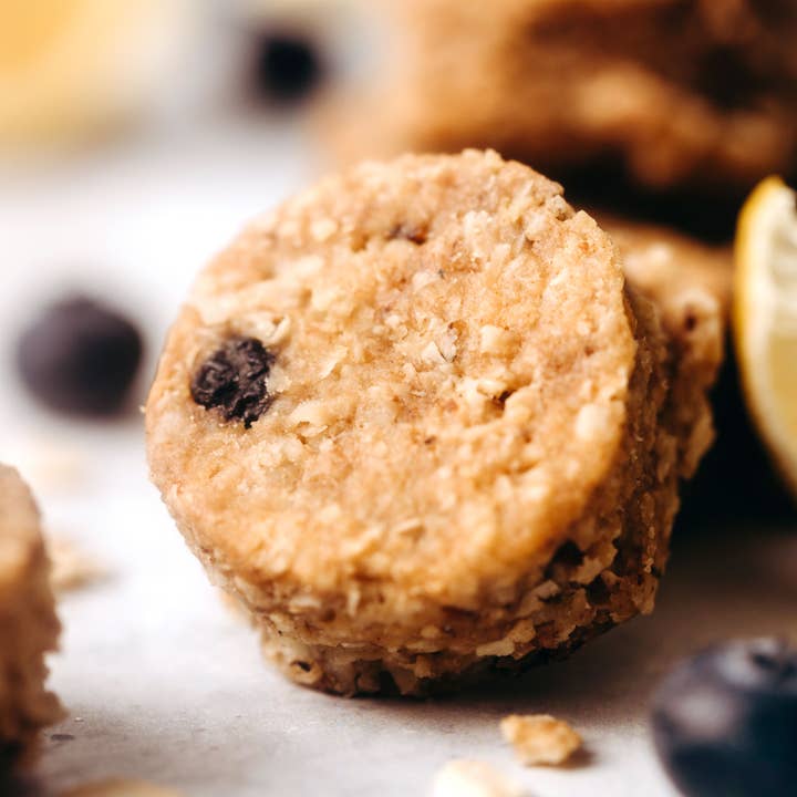 Emmy's Organics - Wholesale Cookie - Lemon Blueberry Trail Cookies 4oz Master Case (24 units)4