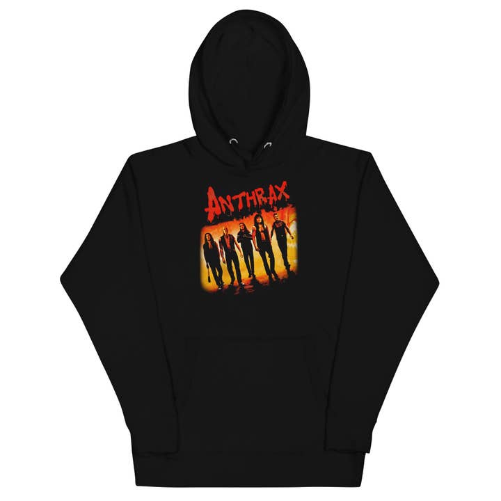 Sudadera con capucha Anthrax - Slanted Band para venta al por mayor de Hyper Iconic