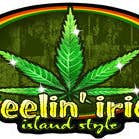 feelin' irie green decal for wholesale by nalu blue
