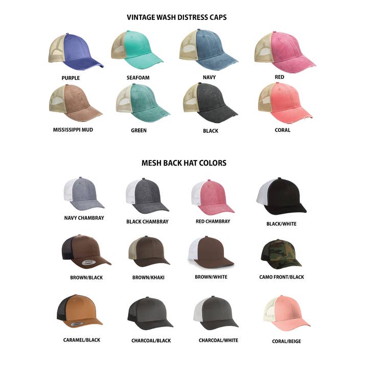 MT Brand Apparel - Wholesale Trucker Hat - Unisex - Simply Montana Leather Patch Hat - CUSTOMIZABLE