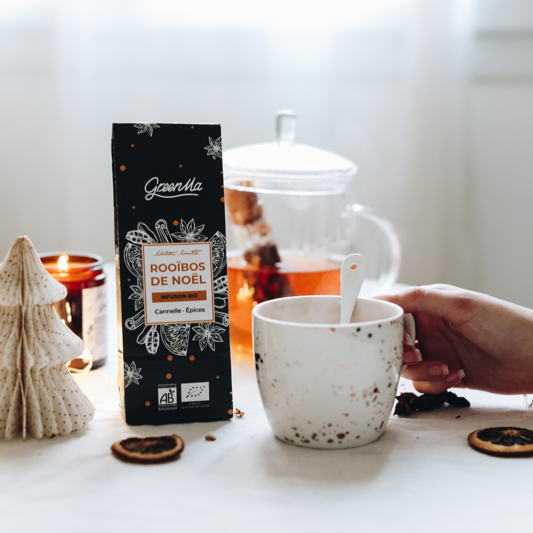 GreenMa - Wholesale Health/Detox Tea - CHRISTMAS ROOIBOS - Organic infusion5