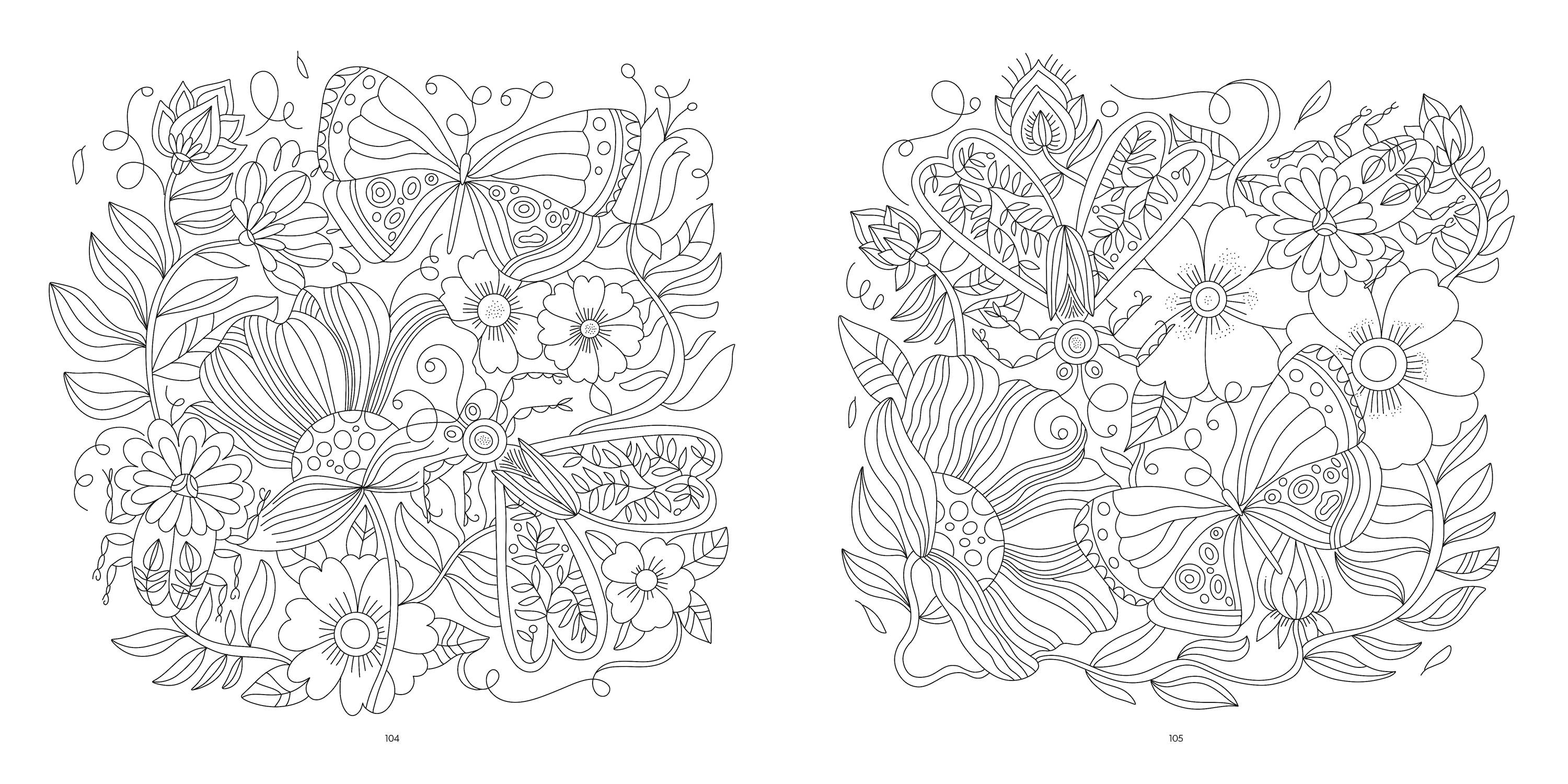 Schiffer Publishing - Wholesale Coloring Book - Adult - Happy Place Coloring Book6