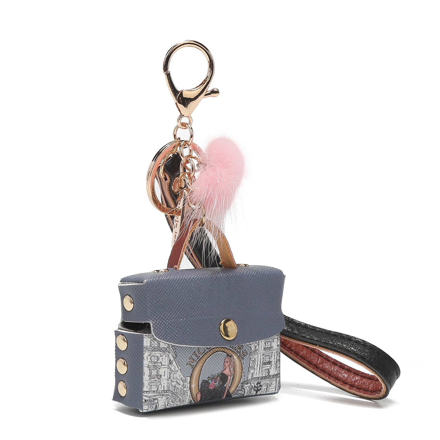 Nicole Lee - Vente Porte-clés – femme - Porte-clés avec étui pour écouteurs Pro Nicole Lee6