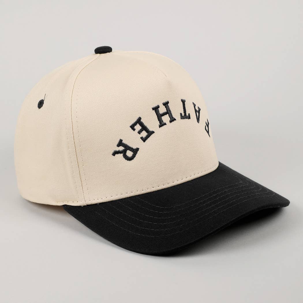 Fashion City - Wholesale Baseball Cap - Men's - 	
FATHER Upside Down Embroidery Two-Tone Cap5