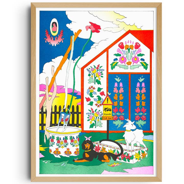 KIBLIND Atelier - Wholesale Poster - A3 poster — Abwu — Nowhere in Poland