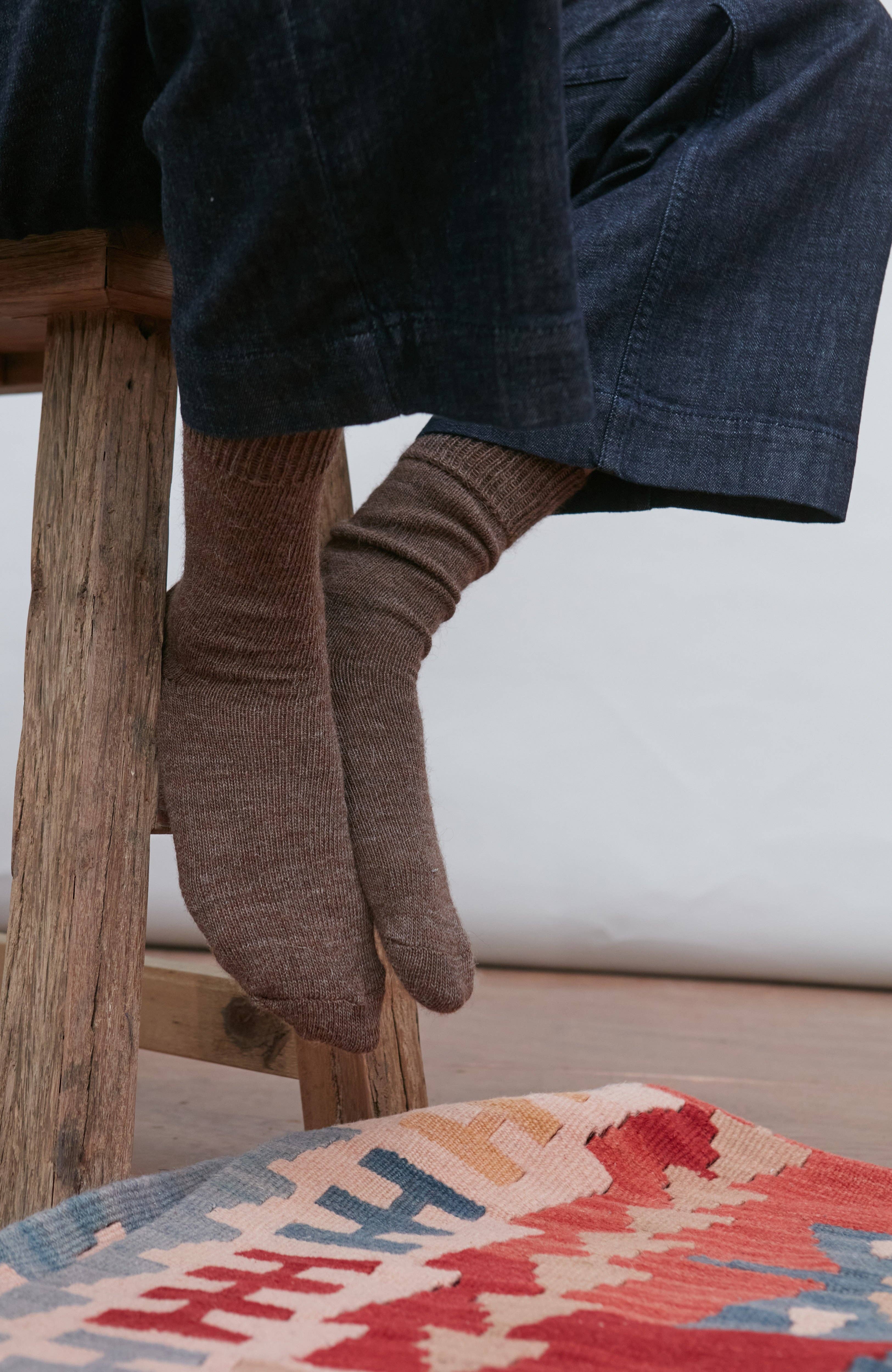 Paul James Knitwear - Vente Chaussettes – unisexe - Chaussettes alpaga fines, chaudes et confortables au quotidien11