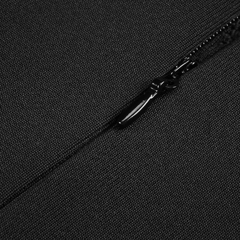 Black DR0238 V-Neck Diamond Bandage Dress - Elegant Evening Wear for wholesale on Faire12