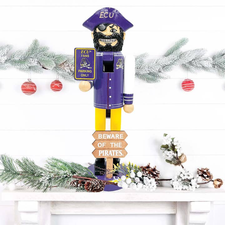 Santa’s Workshop Inc. - Wholesale Holiday Nutcracker - 12" ECU Beware of the Pirates Nutcracker3