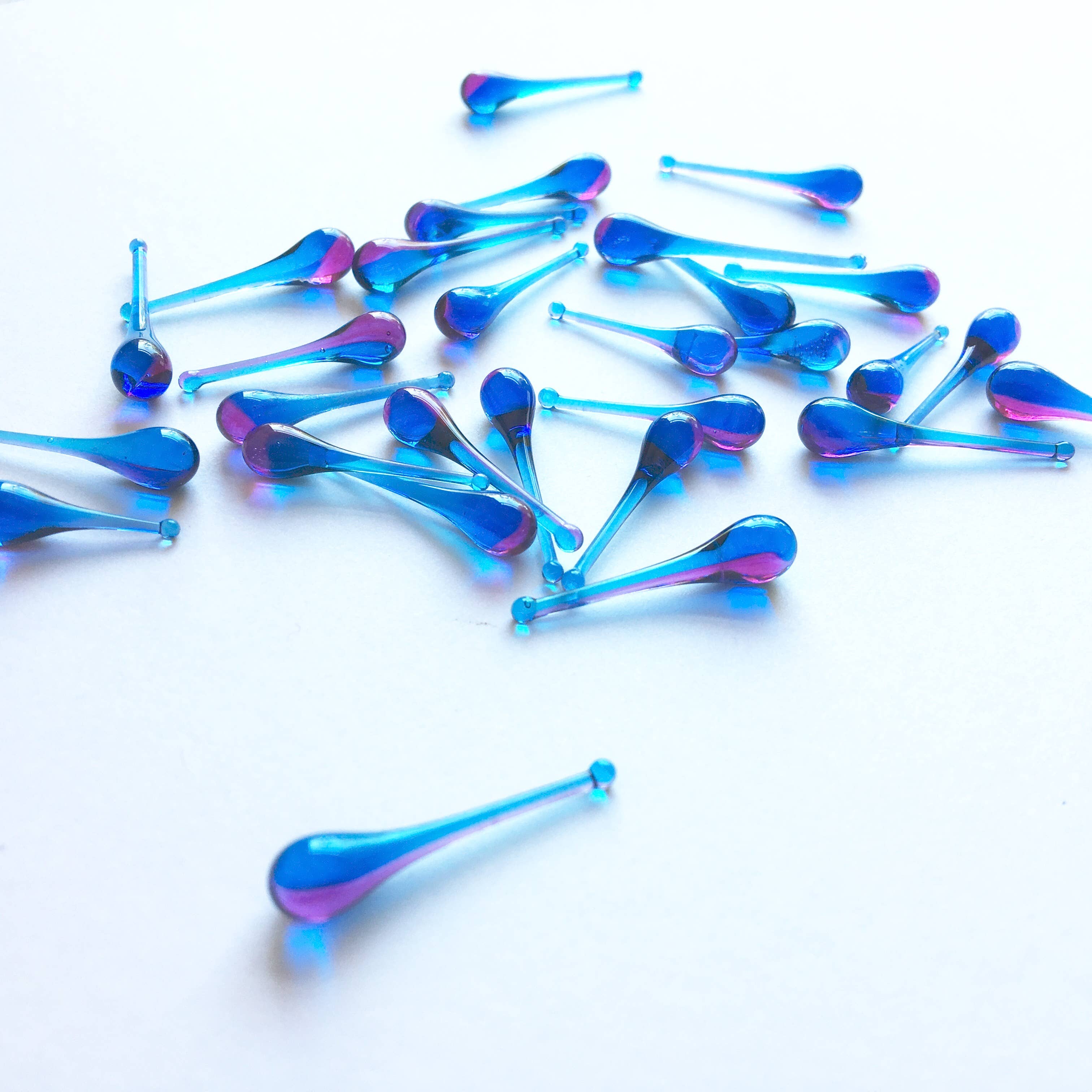 Sundrop Jewelry - Wholesale Pendant/Charm Necklace - Asymmetric Necklace with Loops of Silver Ribbon10