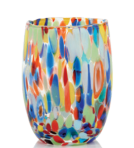 Alice Sturzinger LLC - Wholesale Drinking Glass/Cup - Venezia Murano Glass Cup- Assorted Color Opt11