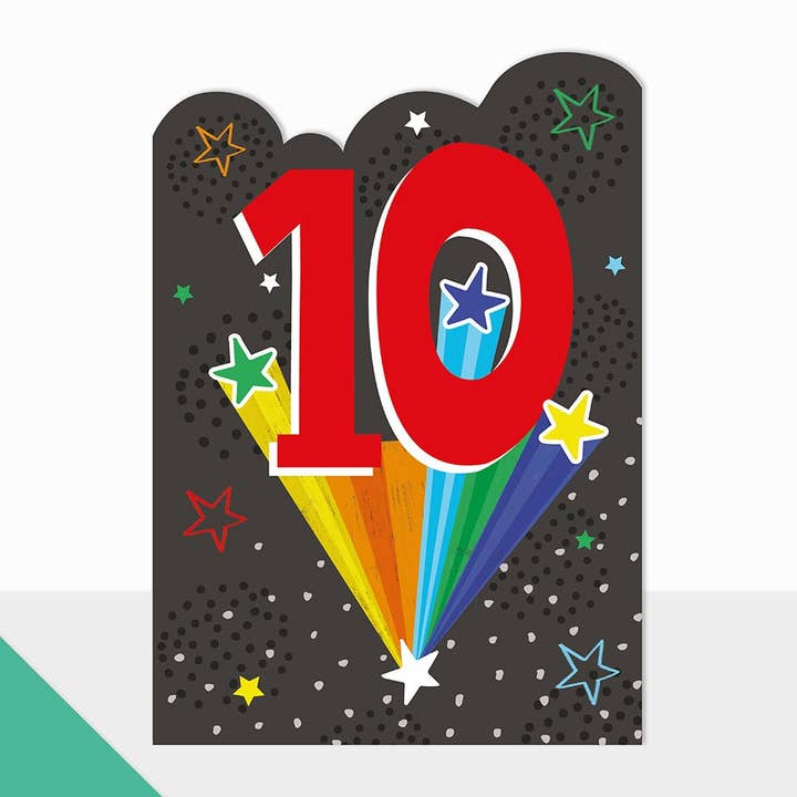 Artbox Happy Birthday 10 for wholesale by Laura Darrington Design Ltd