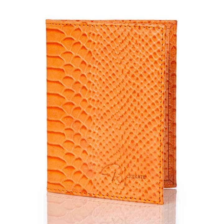 Orange Snake 10:10 Pass plånbok för wholesale av Benenate