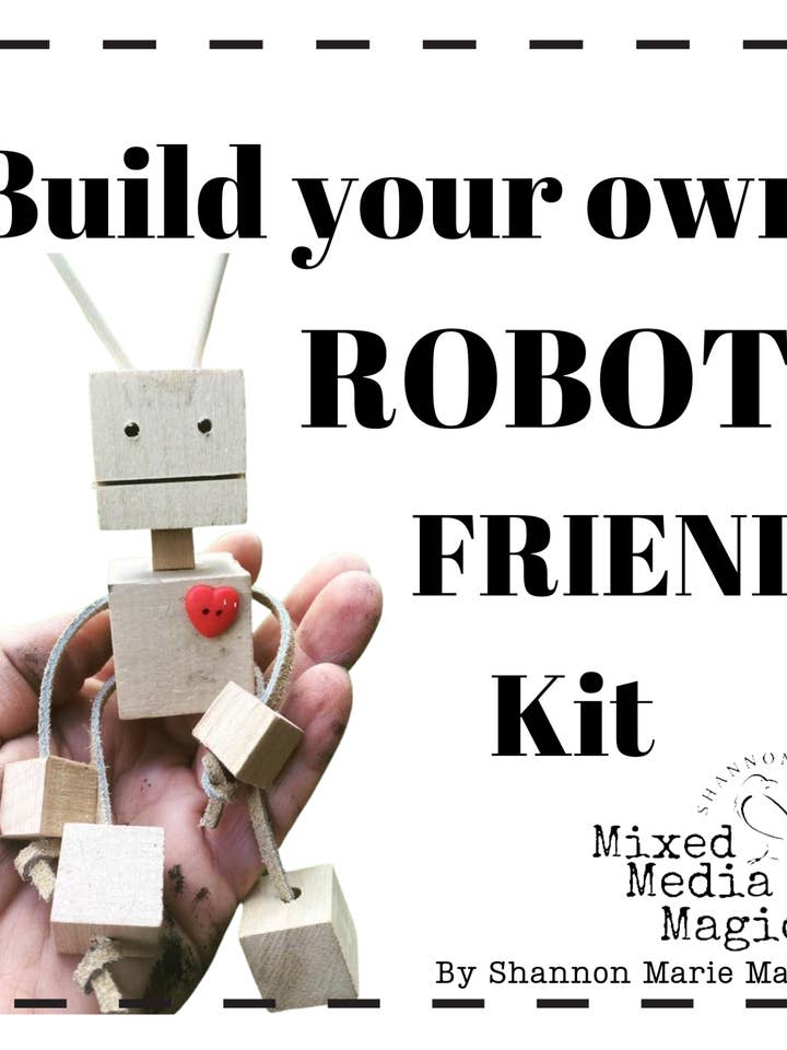 Build a Robot Friend Kit for wholesale by Shannon Marie Makes