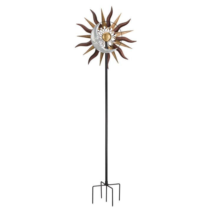 Regal Art & Gift - Wholesale Wind Spinner - 26" Wind Spinner - Sun Moon2