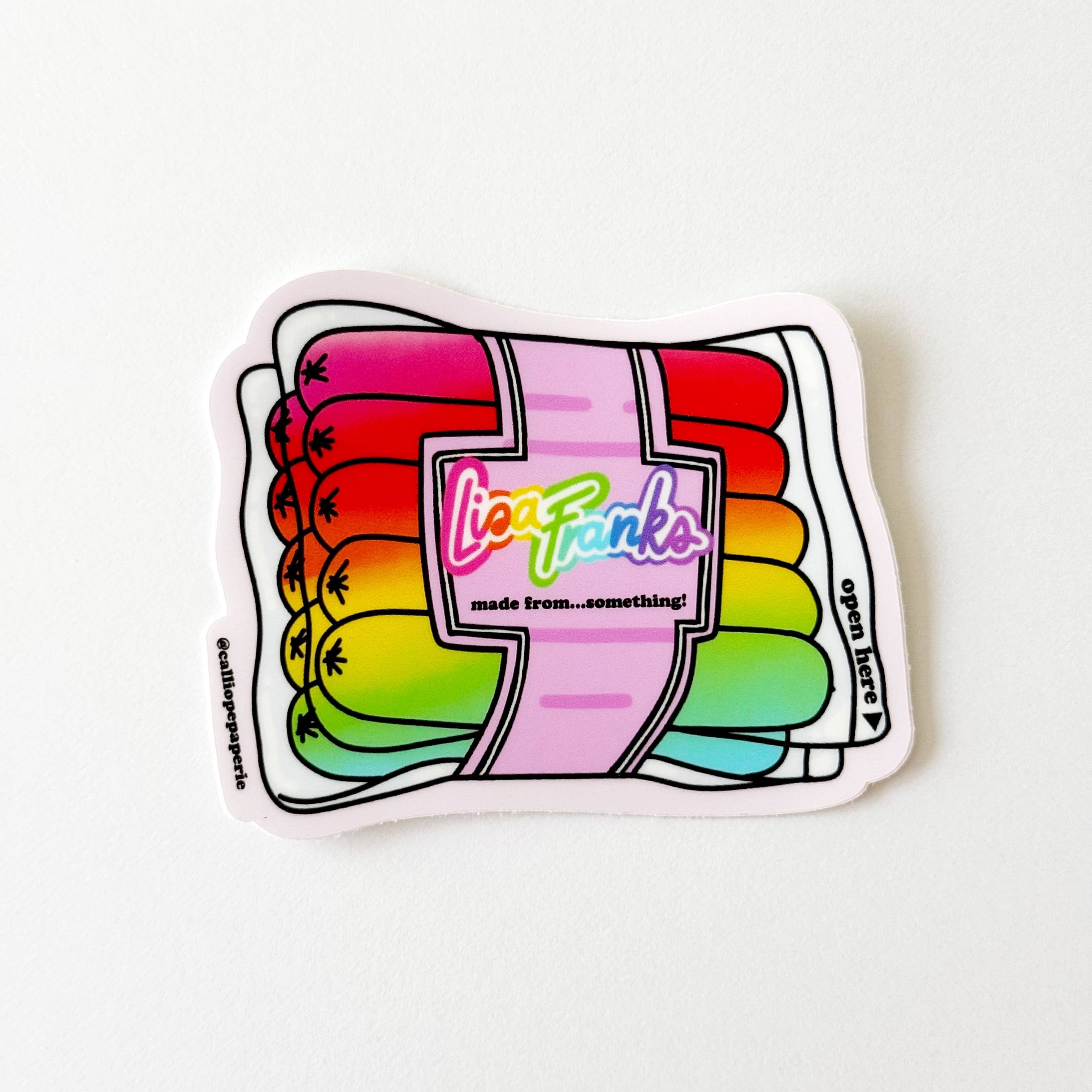 Calliope - Vente Autocollant - Autocollant Lisa Franks0