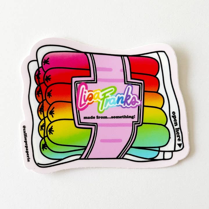 Calliope - Vente Autocollant - Autocollant Lisa Franks0