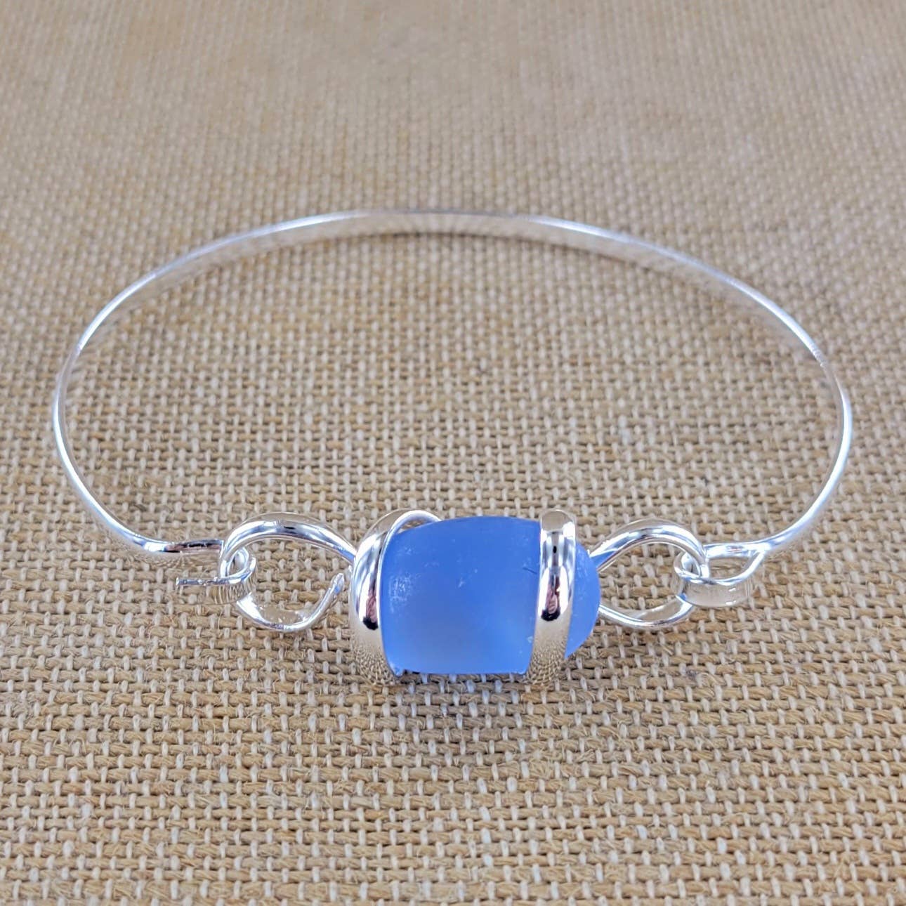 Sadie Green's Jewelry - Wholesale Cuff Bracelet - Sea Glass Bracelet ALP-SG-CB11