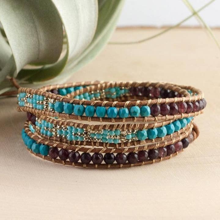 phoenix wrap bracelet for wholesale by Wild Abandon Jewelry