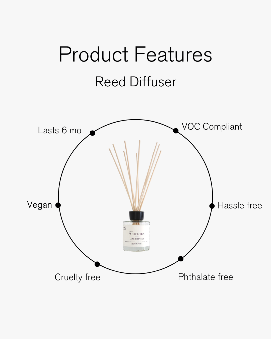 RXLA the brand - Wholesale Reed Diffuser - Bora Bora- Reed Diffuser2