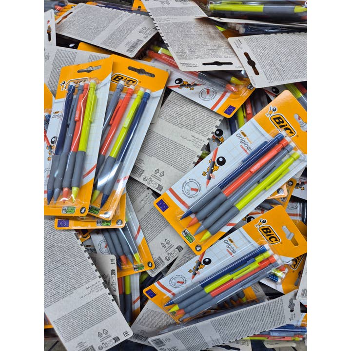 Bonnie Stuff - Wholesale Pencil - BIC 4-Pack Mechanical Pencils – 0.7mm HB Lead, Assorted Colo1