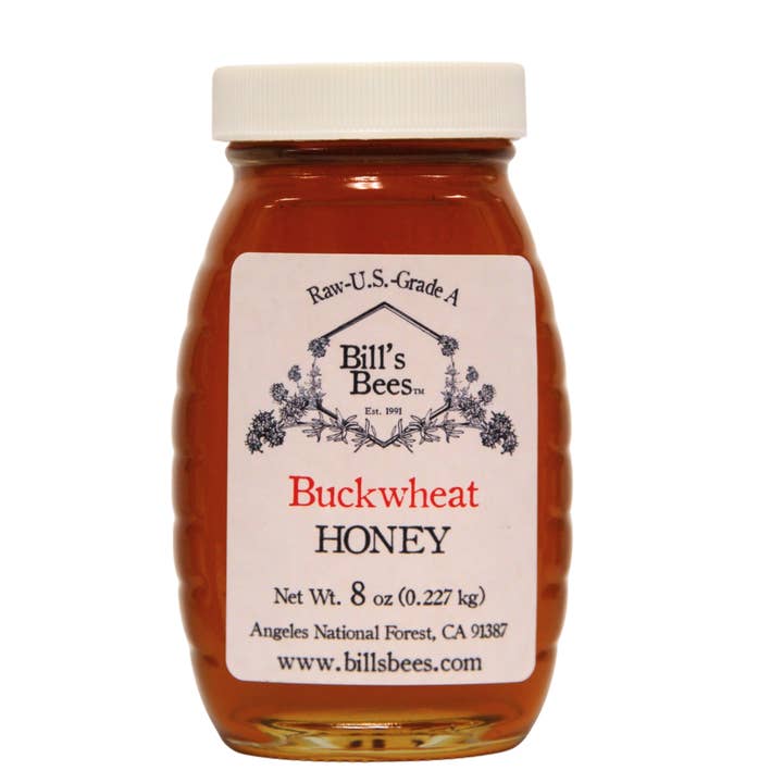 Bill's Bees – wholesale Honey – 8 oz Buckwheat Raw Honey0