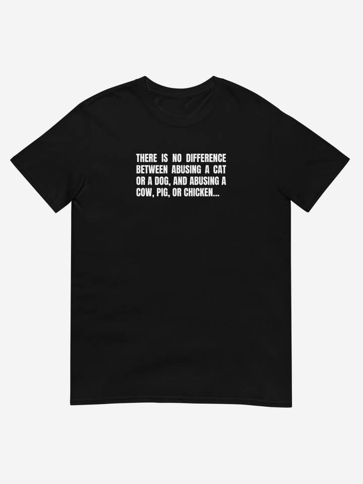T-shirt unisex There Is No Difference per la vendita all'ingrosso da parte di Plant Babes