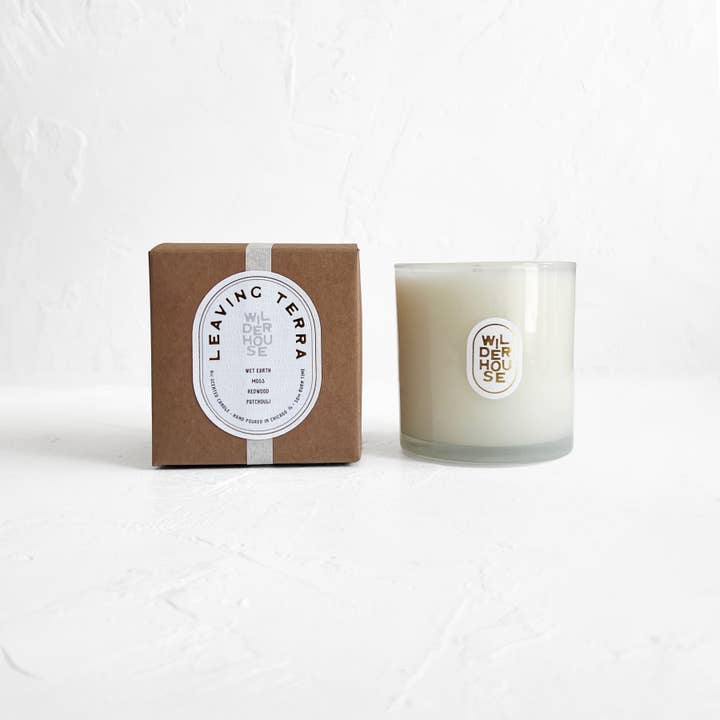 Leaving Terra Candle for wholesale by WILDERHOUSE