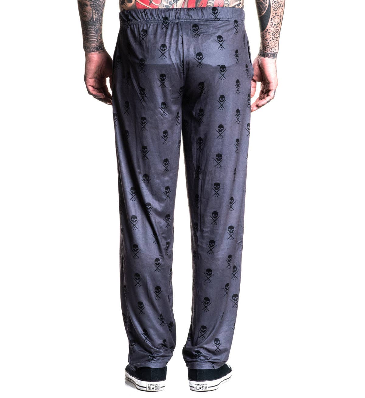 Sullen Clothing - Wholesale Sleepwear Bottom - Men's - Badge Pajama Pant - Grey1