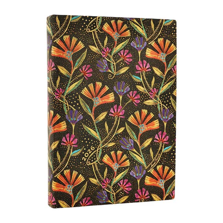 2026 Wildflowers Day-at-a-Time Midi Planner - Softcover for wholesale by Laurel Burch Studios