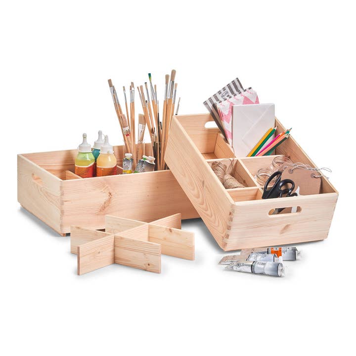 nature Utility box, softwood for wholesale on Faire9