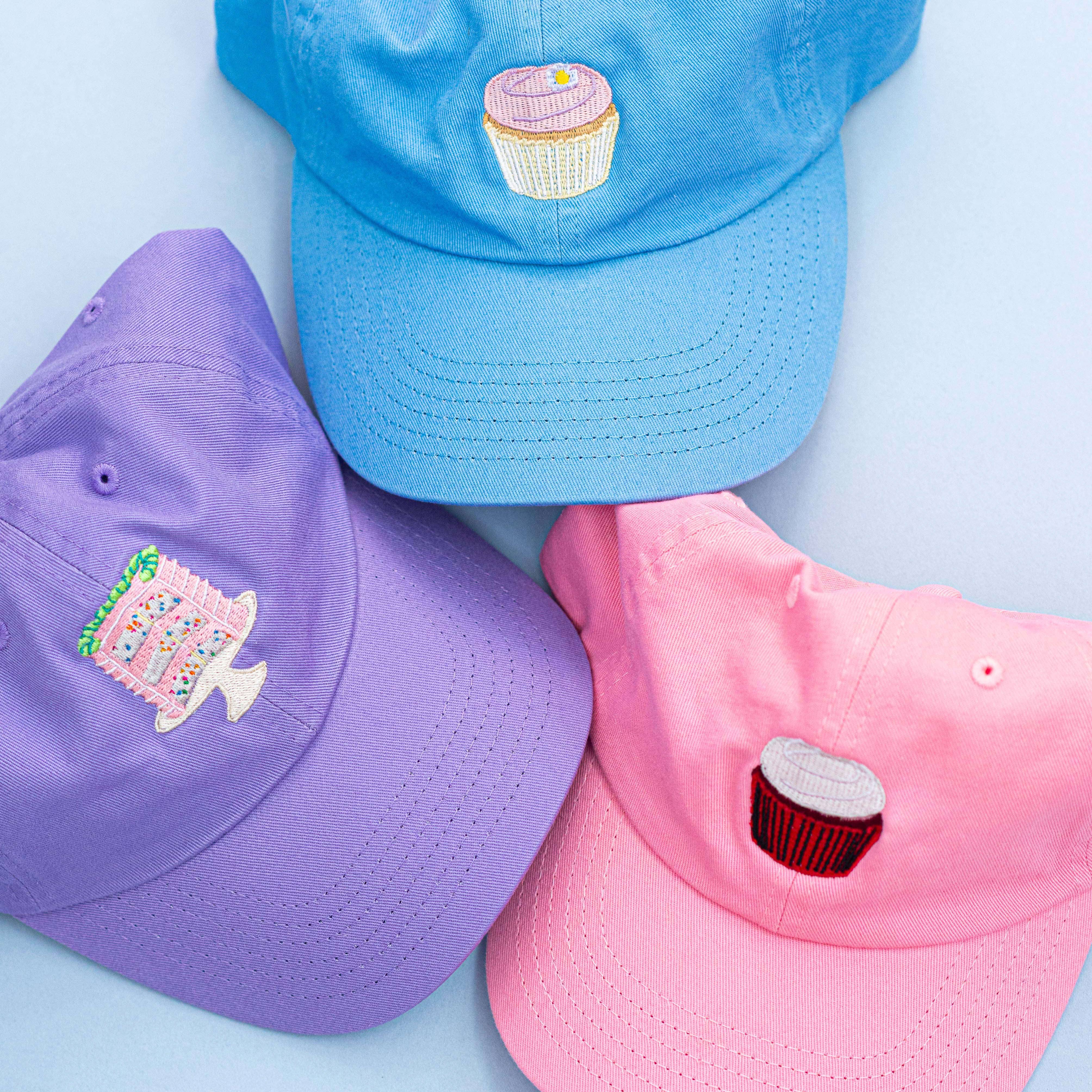 Jenny Lemons – wholesale Baseball cap – Unisex – *SALE* Confetti Cake Embroidered Hat8