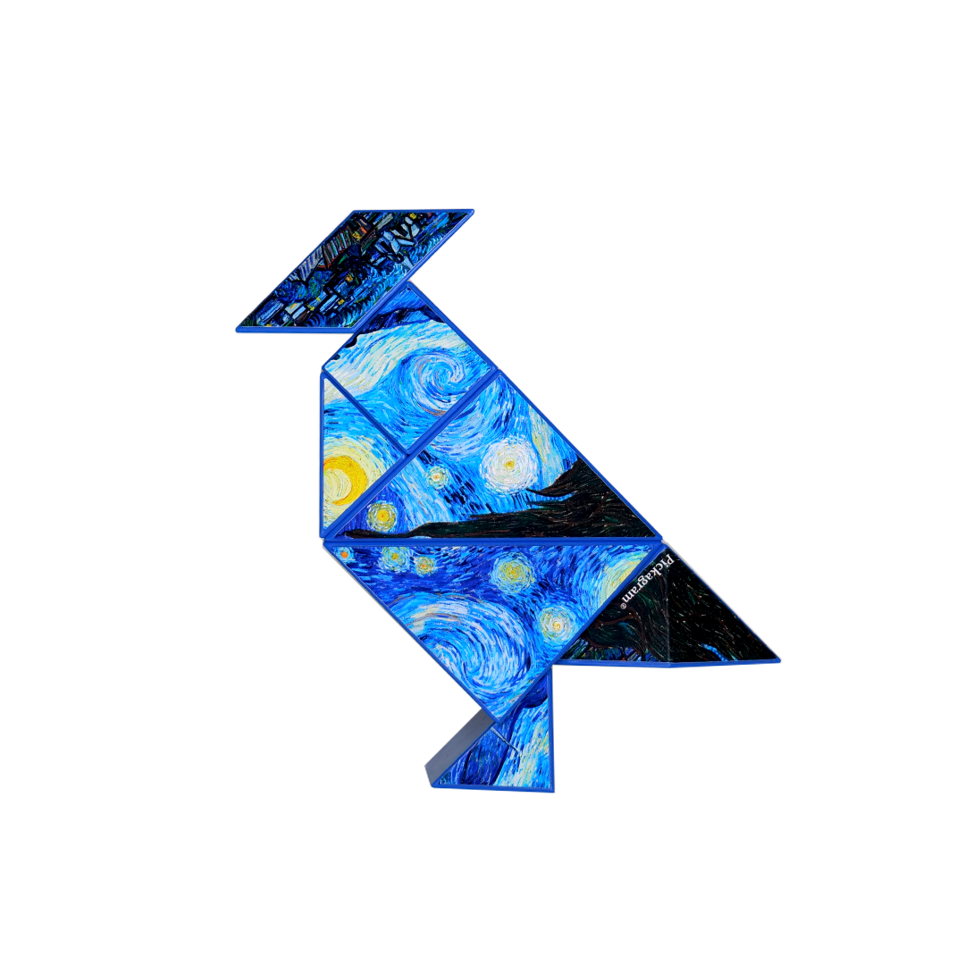 Pickagram - Wholesale Puzzle - Adult - Art Pickagram Magnetic 3D Puzzle_The Starry Night1