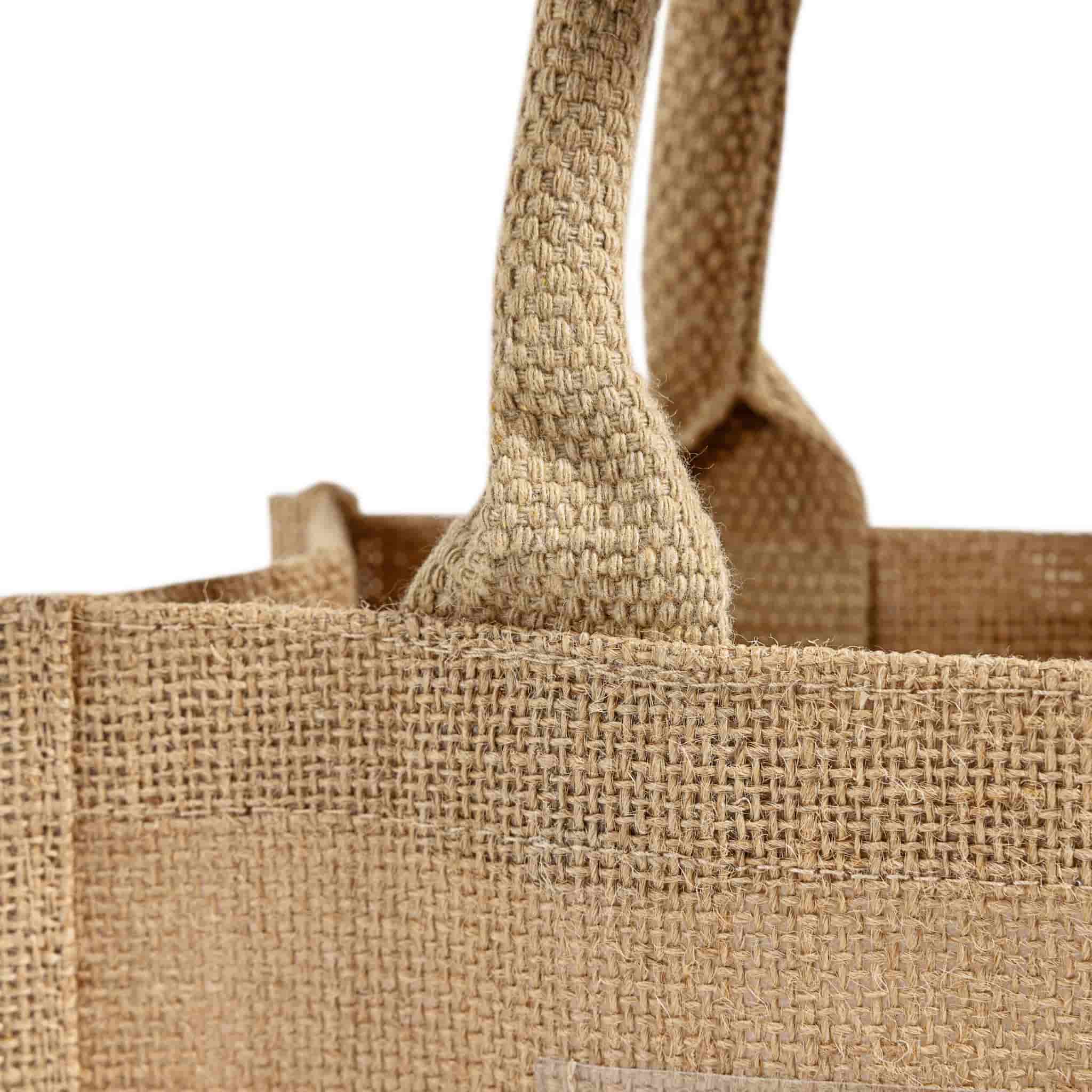 Natural TBF Rustic Wedding Favor Jute Bag - TJ907 for wholesale on Faire5