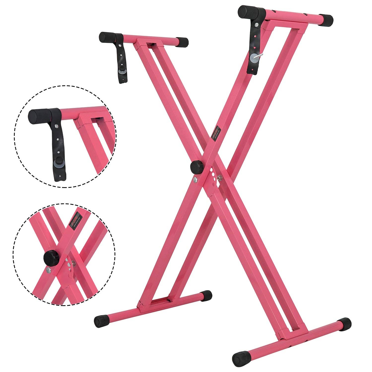 K Cube Inc - Wholesale Music Accessory - 5 Core Keyboard Stand Adjustable Key Board Pianos Holders0