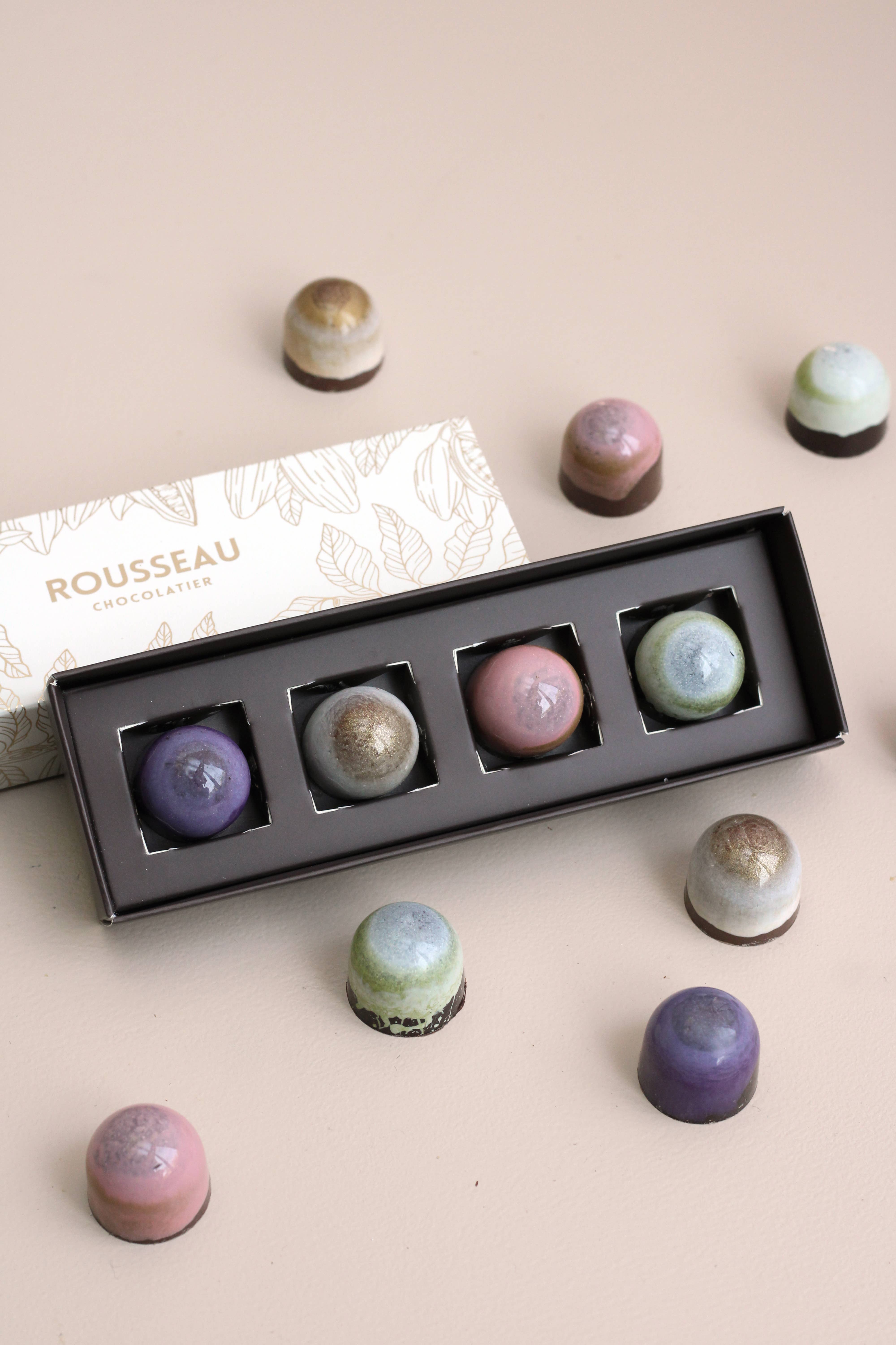 Rousseau Chocolatier - Wholesale Chocolate Box - Caramel Chocolate Collection0