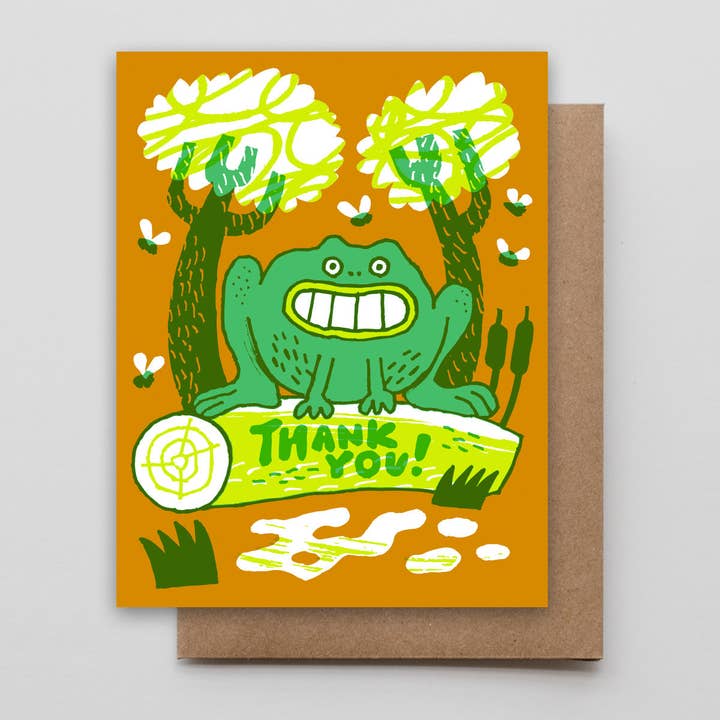 thank you toad for wholesale by Hammerpress