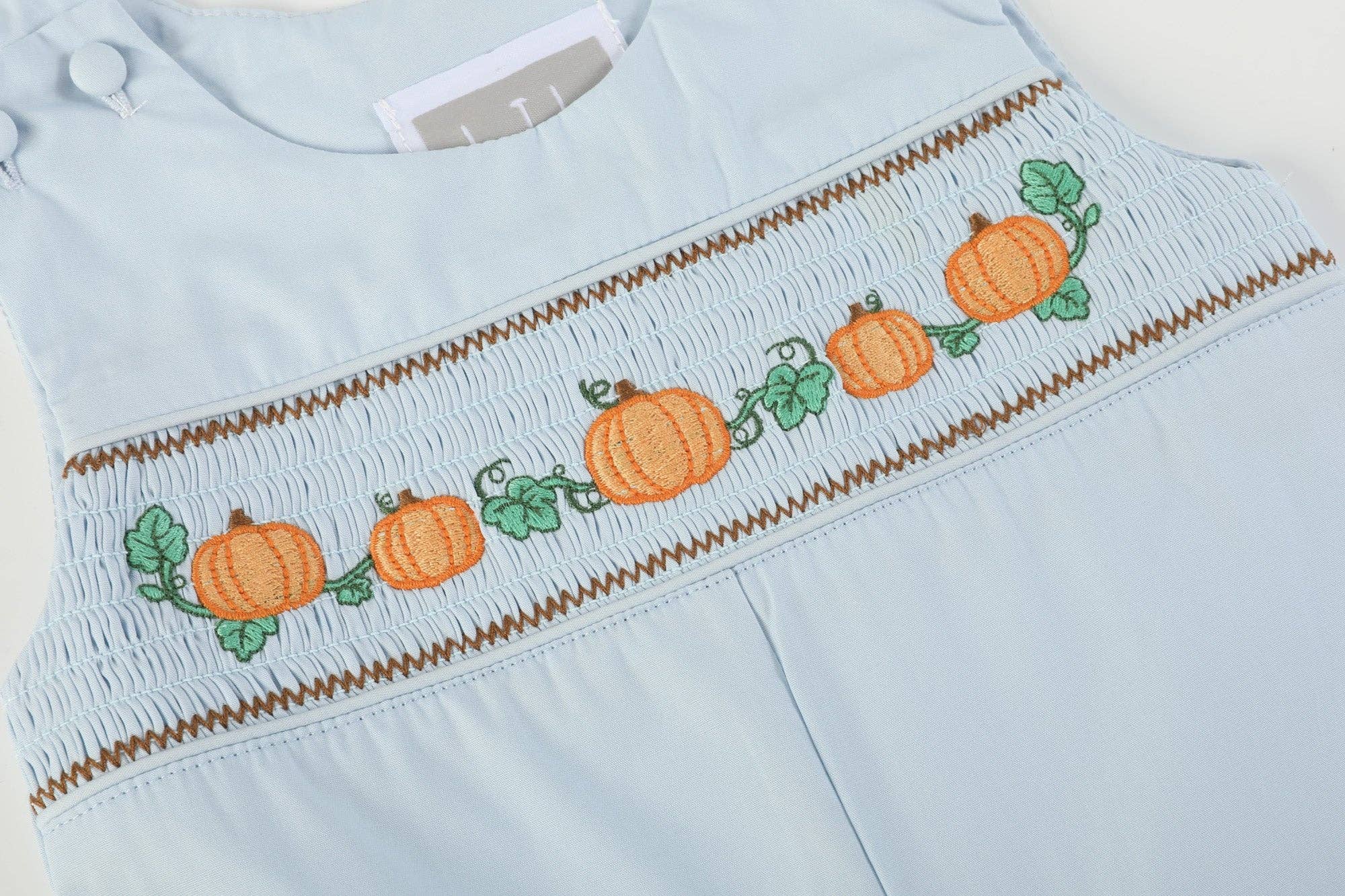 Lil Cactus - Wholesale Overalls - Kids - Blue Pumpkin Overalls3