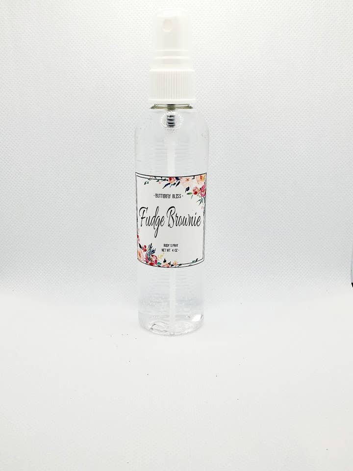 Chocolate Brownie Scented Body Mist and Perfume Spray | Brownie Body Spray | Chocolate Scented Mist | Bakery Spray | Bakery Scents | Spray for wholesale by Butterfly Bliss