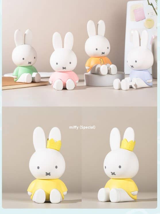 K-Wonderland – Estatueta decorativa por atacado – Suporte e Decoração de Telefone Miffy Figura em Caixa Surpresa8