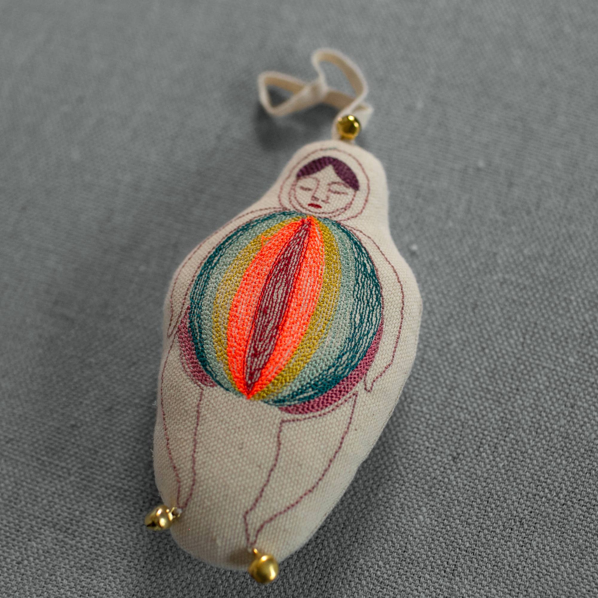 Skippy Cotton - Wholesale Ornament - Rainbow Baby - Lavender & Cotton Ornament, Token2