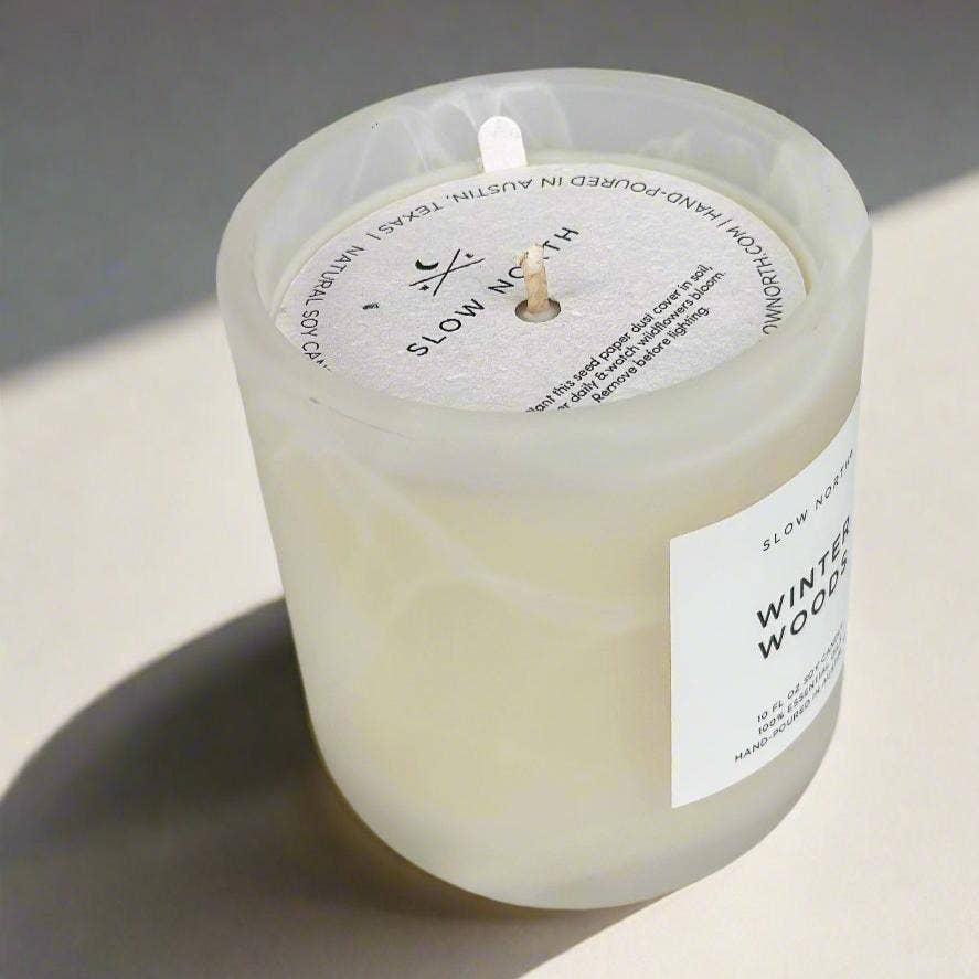 Slow North - Vendita all'ingrosso Candela in vasetto - Boschi Invernali - Candela Edizione Limitata5