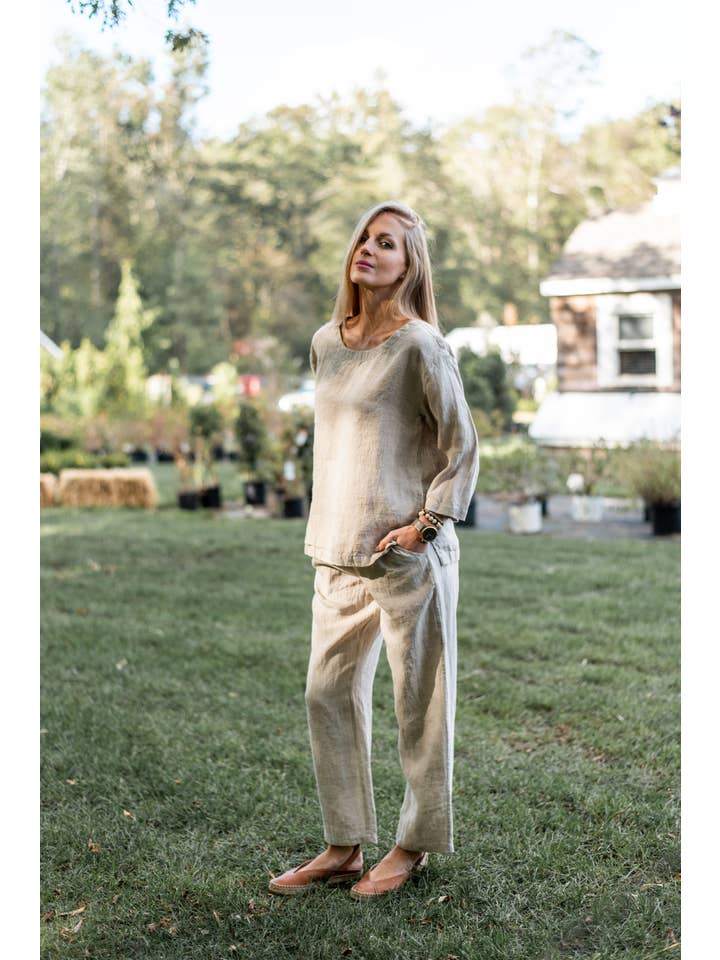 VIKOLINO - Wholesale Blouse - Women's - Linen Bella Top11