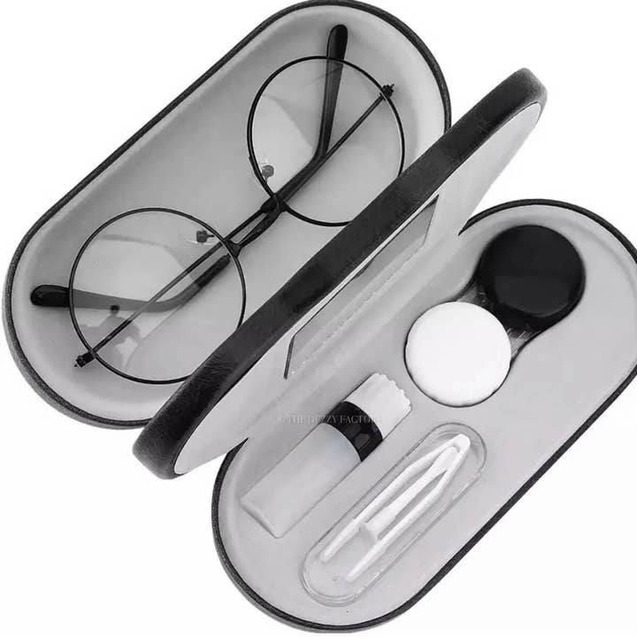 Brillenkoker | Lens Case | black for wholesale by DEZZY'S