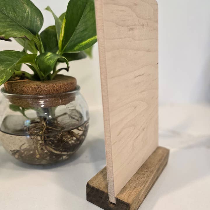 The 19th Collective - Wholesale Wood Wall Art - Wood Base For Arch Signs - Base ONLY1
