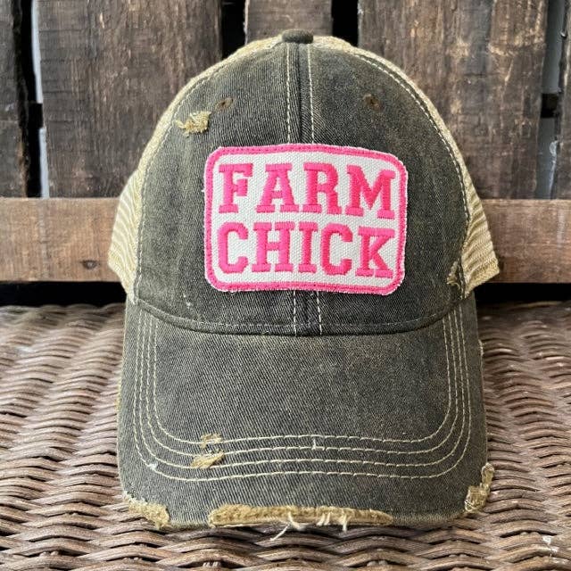 Farm Chick Hat for wholesale by The Goat Stock