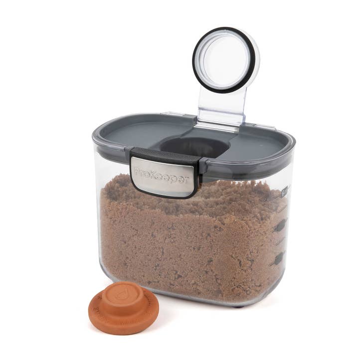 HIC - Harold Import Co. - Wholesale Kitchen Tool/Gadget - Progressive Brown Sugar ProKeeper+, 1.5-Quart, Tamper Disk6