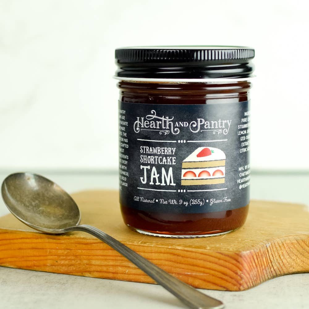 RogersMade - Wholesale Jam/Jelly - Hearth and Pantry Strawberry Shortcake Jam