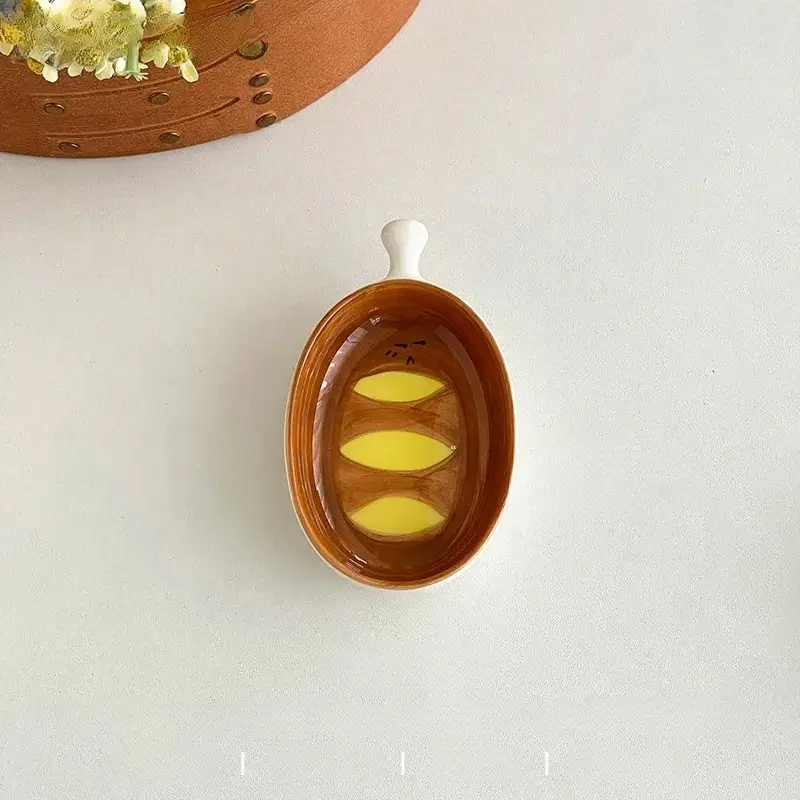 Otterware - Wholesale Condiment/Dip Bowl - Aesthetic Handcrafted Bread Ceramic Dipping Dish0