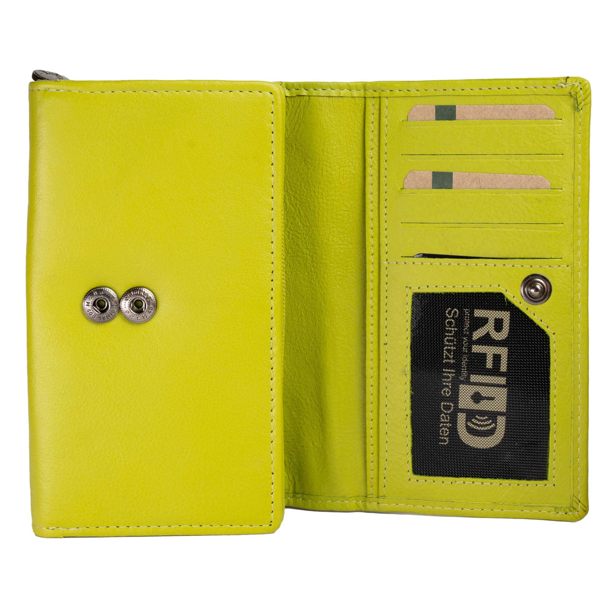 Greenwood - Wholesale Wallet - Women's - Yuki Large Wallet Women Leather Red RFID Protection22