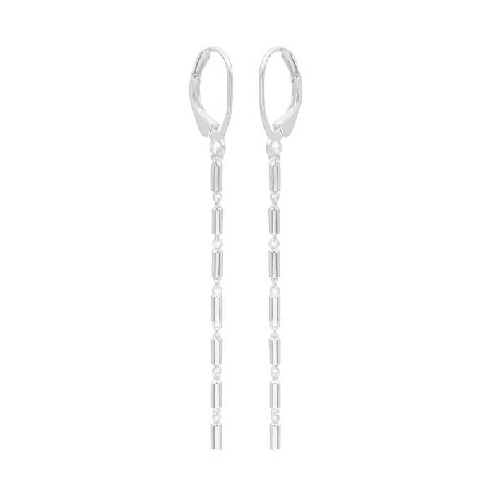 Boucles d'Oreilles Pendantes en Argent : Bijoux Pendants en Argent Massif 925 pour la vente par Jay Jools